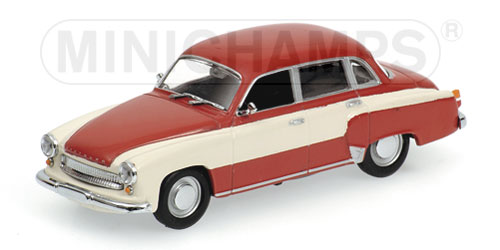 WARTBURG A 311 – 1958 – RED/WHITE L.E. 1008 pcs. 1:43 model