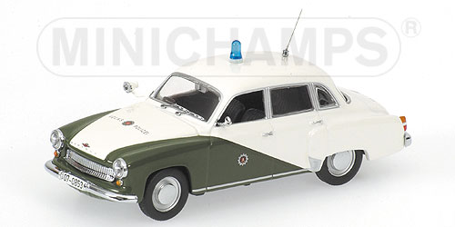 WARTBURG A 311 – 1958 – ‘VOLKSPOLIZEI’ L.E. 1344 pcs. 1:43 model