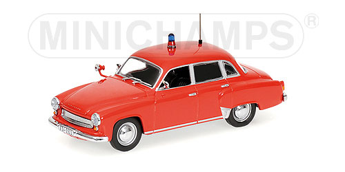 WARTBURG A 311 – 1958 – ‘FEUERWEHR POTSDAM’ L.E. 744 pcs. 1:43 model