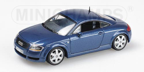 AUDI TT COUPE – 1999 – BLUE METALLIC 1:43 model