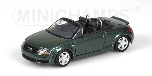 AUDI TT ROADSTER – 2000 – GREEN METALLIC 1:43 model