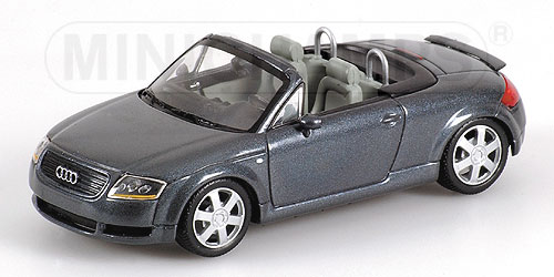AUDI TT ROADSTER – 2000 – GREY METALLIC 1:43 model