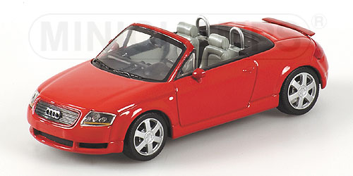 AUDI TT ROADSTER – 2000 – RED L.E. 1008 pcs. 1:43 model