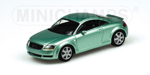 AUDI TT COUPE – 1999 – GREEN METALLIC 1:43 model