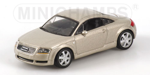 AUDI TT COUPE – 1999 – BEIGE METALLIC 1:43 model