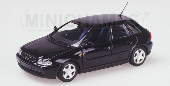 AUDI A3 5-DOOR SALOON – 1998 – DARK BLUE 1:43 model