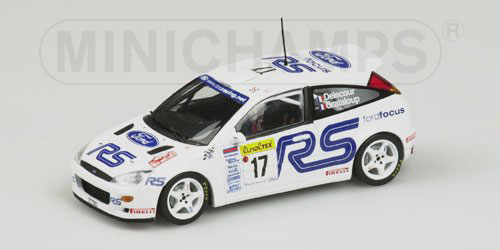 FORD FOCUS – DELECOUR/GRATALOUP – TEAM FORD – RALLYE MONTE CARLO 2001 1:43 model