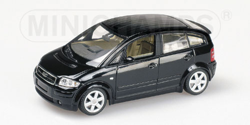 AUDI A2 – 2000 – BLACK L.E. 1440 pcs. 1:43 model