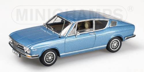 AUDI 100 COUPE S – 1969 – BLUE METALLIC 1:43 model