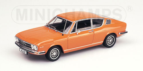 AUDI 100 COUPE S – 1969 – ORANGE 1:43 model
