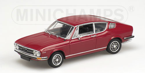 AUDI 100 COUPE S – 1969 – RED 1:43 model