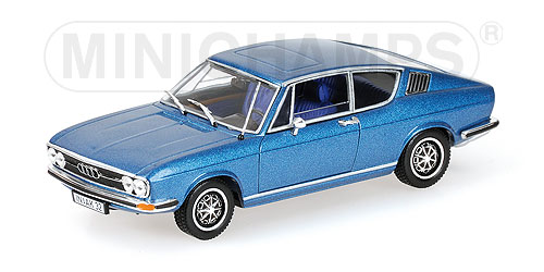 AUDI 100 COUPE S – 1969-1975 – BLUE L.E. 801 pcs. 1:43 model
