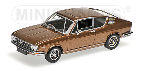 AUDI 100 COUPÉ S – 1969 – BROWN METALLIC L.E. 252 pcs. 1:43 model