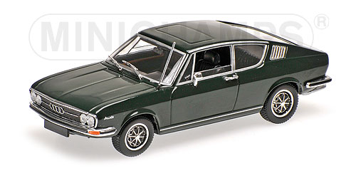 AUDI 100 COUPE S – 1969 – DARK GREEN L.E. 252 pcs. 1:43 model