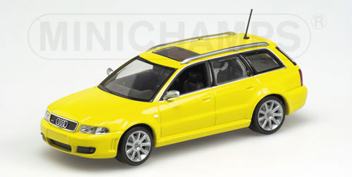AUDI RS 4 – 2000 – YELLOW 1:43 model