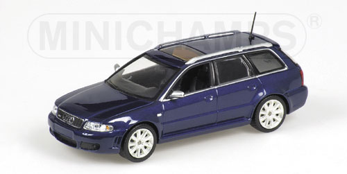 AUDI RS 4 – 2000 – BLUE METALLIC 1:43 model