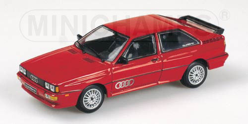 AUDI QUATTRO – 1981 – RED 1:43 model