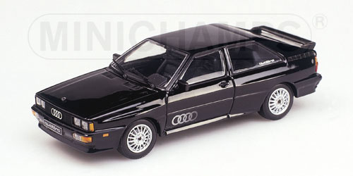 AUDI QUATTRO – 1981 – BLACK 1:43 model
