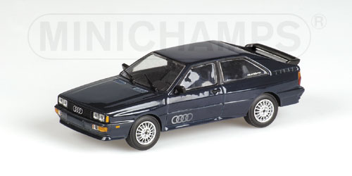 AUDI QUATTRO – 1981 – BLUE 1:43 model