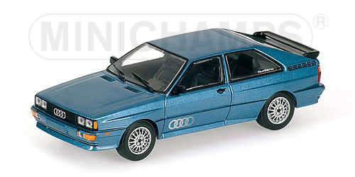 AUDI QUATTRO – 1981 – BLUE METALLIC L.E. 1008 pcs. 1:43 model