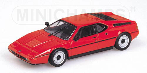 BMW M1 – 1978 – RED 1:43 model