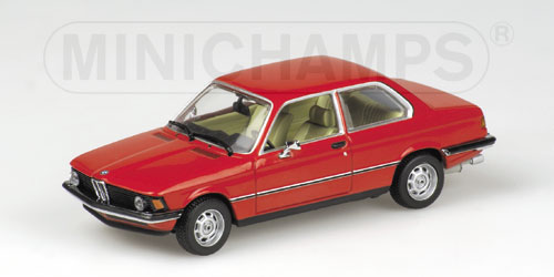 BMW 3-SERIES – 1975 – RED 1:43 model