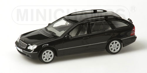 MERCEDES-BENZ C-CLASS T-MODEL (S203) – 2001 – BLACK L.E. 2640 pcs. 1:43 model