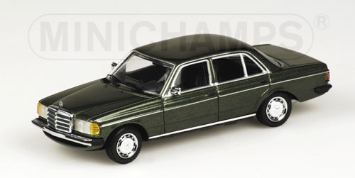 MERCEDES-BENZ 230 E (W123) -1976 – GREEN METALLIC 1:43 model