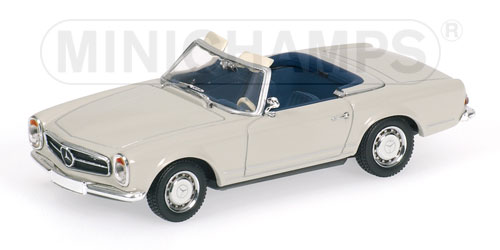 MERCEDES-BENZ 230 SL CABRIOLET (W113) – 1968 – GREY L.E. 1344 pcs. 1:43 model
