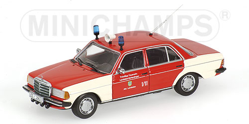 MERCEDES-BENZ 200 (W123) – 1975 – ‘FEUERWEHR LEINFELDEN ECHTERDINGEN’ L.E. 1536 pcs. 1:43 model