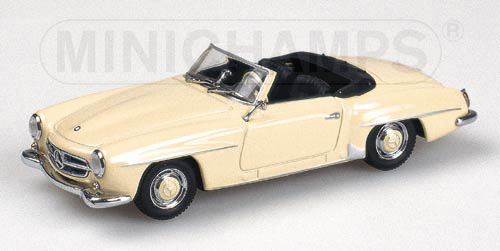 MERCEDES-BENZ 190 SL CABRIOLET – 1955 – IVORY 1:43 model