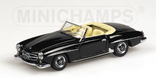 MERCEDES-BENZ 190 SL CABRIOLET – 1955 – BLACK 1:43 model