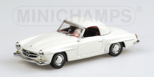 MERCEDES-BENZ 190 SL HARDTOP – 1955 – WHITE 1:43 model