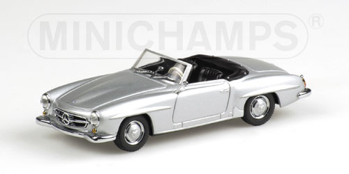 MERCEDES-BENZ 190 SL HARDTOP – 1955 – SILVER 1:43 model