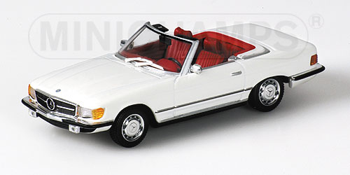 MERCEDES-BENZ 350 SL CABRIOLET (R107) – 1972 – WHITE 1:43 model