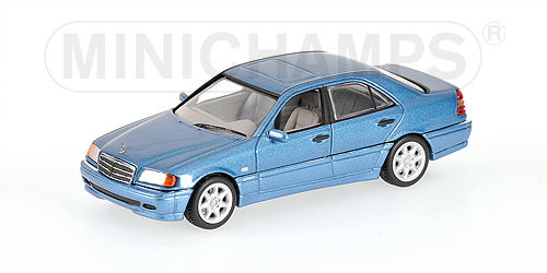 MERCEDES-BENZ C-CLASS (W 202) – 1997 – BLUE METALLIC 1:43 model