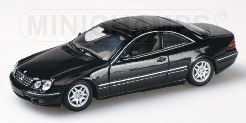 MERCEDES-BENZ CL-CLASS COUPE (C215) – 1999 – BLACK METALLIC 1:43 model