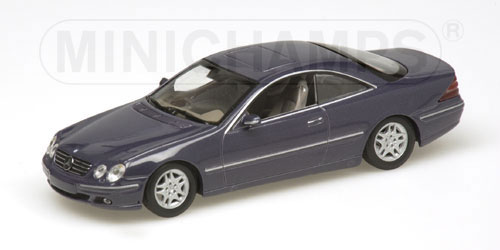 MERCEDES-BENZ CL-CLASS COUPE (C215) – 1999 – BLUE METALLIC 1:43 model