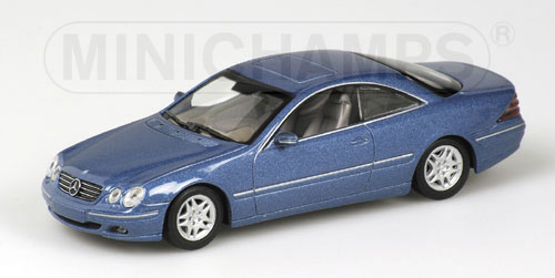 MERCEDES-BENZ CL-CLASS COUPE (C215) – 1999 – BLUE 1:43 model