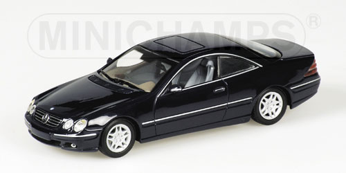 MERCEDES-BENZ CL-CLASS COUPE (C215) – 1999 – DARK BLUE 1:43 model