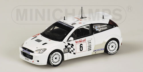 FORD FOCUS – HIRVONEN/LEHTINEN – RALLY MONTE CARLO 2003 1:43 model