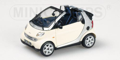 SMART CABRIOLET – 2000 – LITE WHITE 1:43 model
