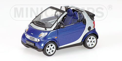 SMART CITY CABRIOLET – 2000 – BLUE METALLIC 1:43 model
