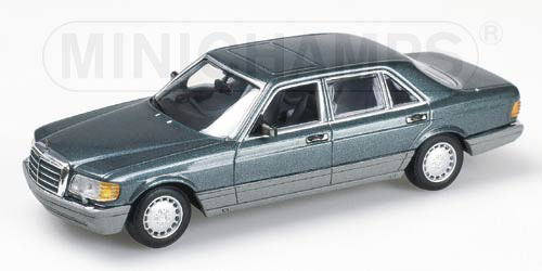 MERCEDES-BENZ 560 SEL – 1988 – PETROL METALLIC 1:43 model