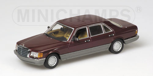 MERCEDES-BENZ 560 SEL – 1989 – RED 1:43 model