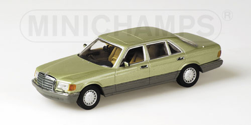 MERCEDES-BENZ 560 SEL – 1989 – SILVERGREEN 1:43 model