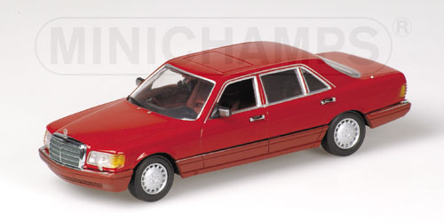 MERCEDES-BENZ 560 SEL – 1989 – RED 1:43 model