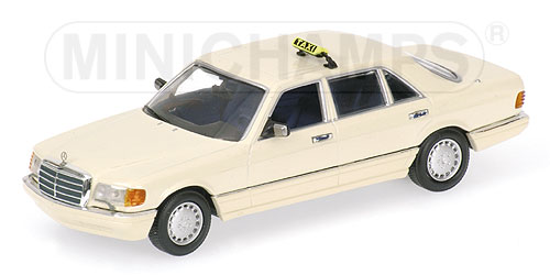 MERCEDES-BENZ 500 SEL (W126) – 1989 – ‘TAXI’ L.E. 1200 pcs. 1:43 model