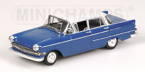 OPEL KAPITÄN – 1959 – BLUE/WHITE 1:43 model