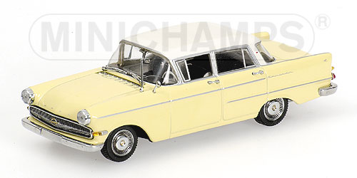 OPEL KAPITÄN – 1959 – WHITE/YELLOW L.E. 1200 pcs. 1:43 model